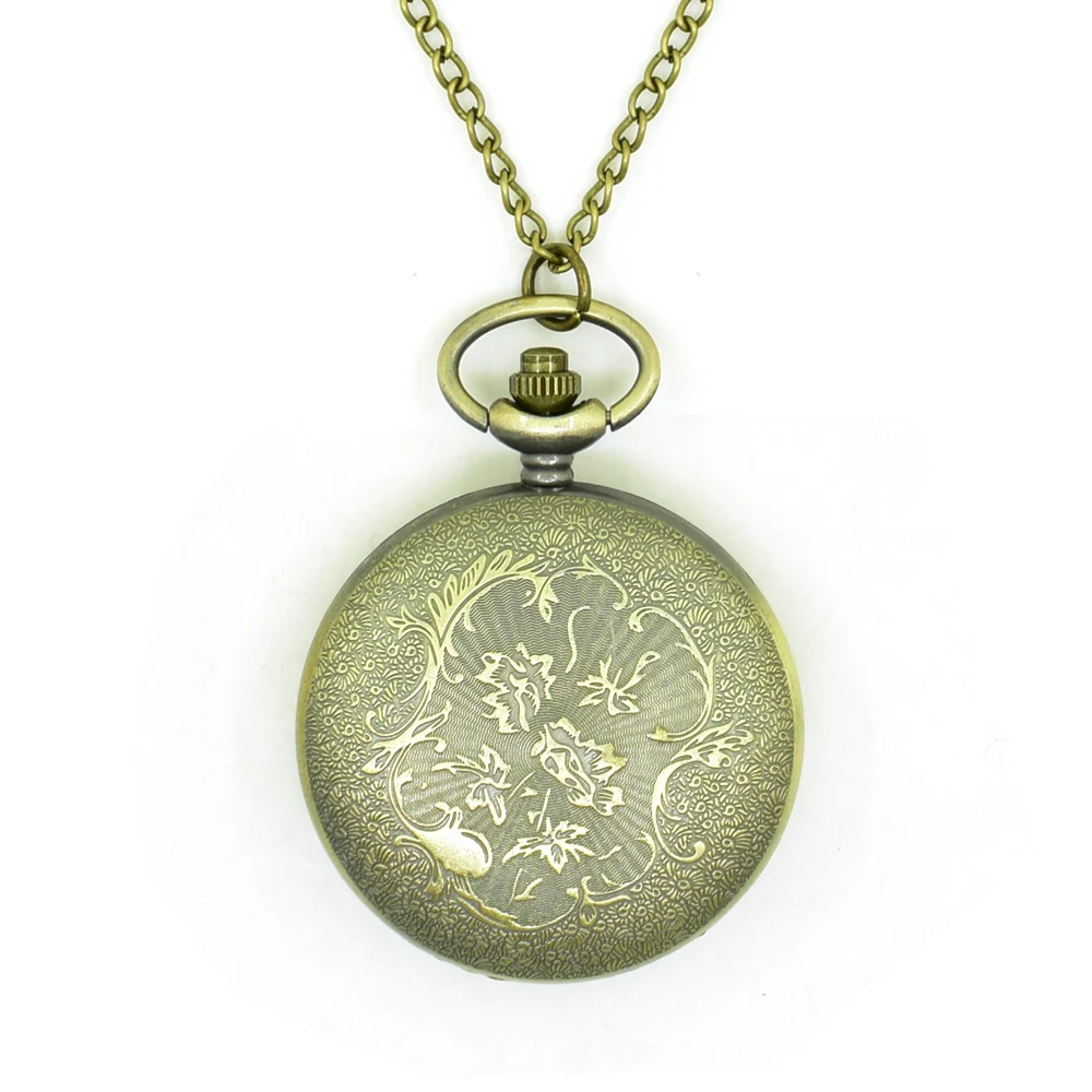 Карманные часы с волком винтажные Ретро мужские карманные Huskie Alaskan Cool тиснение