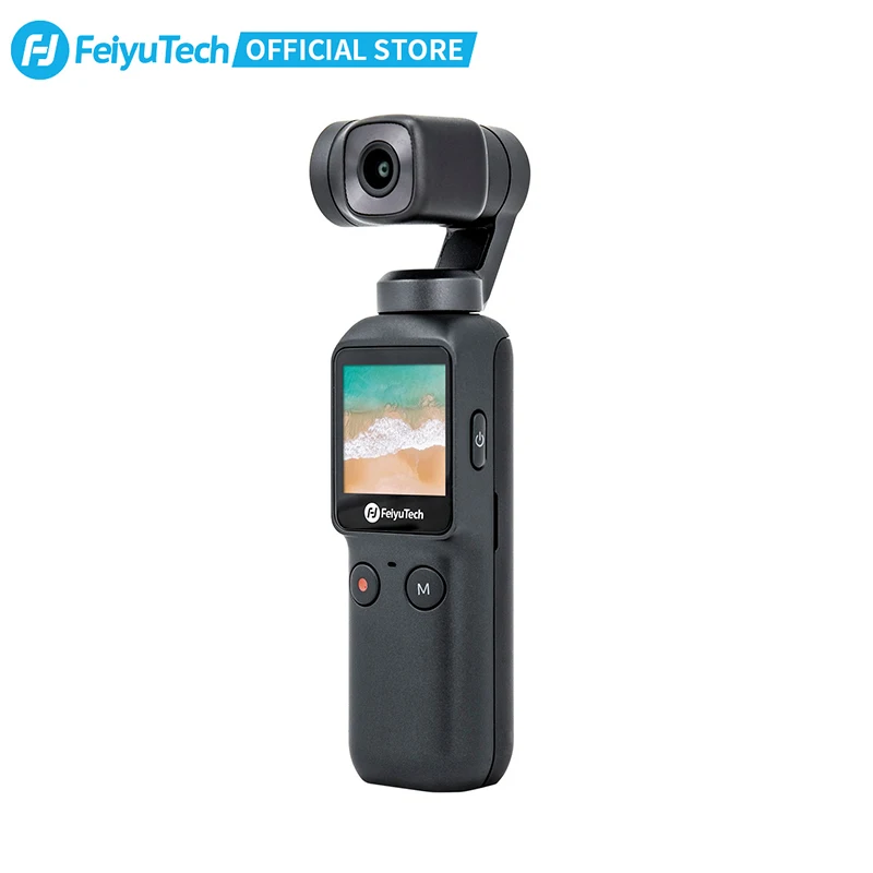 Feiyutech Feiyu карман экшн Камера 3 осевая стабилизация 4K 60fps 270 минут стабилизатор