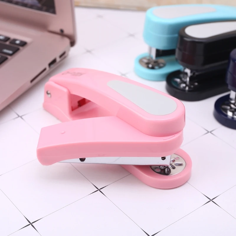 

360 Degree Rotary Stapler 2-25 Sheets A4 Paper Capacity Bookbinding Machine Manual Supplies for Office Home School Wholesalse