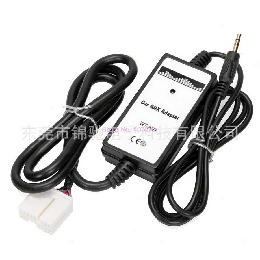 Через DHL или Fedex 10 шт. автомобильный SD AUX USB кабель адаптер подключения