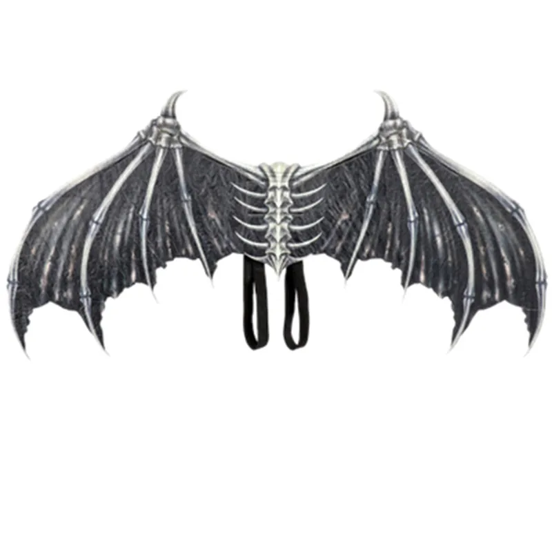 Demon Wings Косплэй для взрослых и детей Хэллоуин Карнавальный Пурим костюм, реквизит крылья демона маска Дракон крылья летучей мыши для эксплуатационные качества J6 - Цвет: Demon Wings