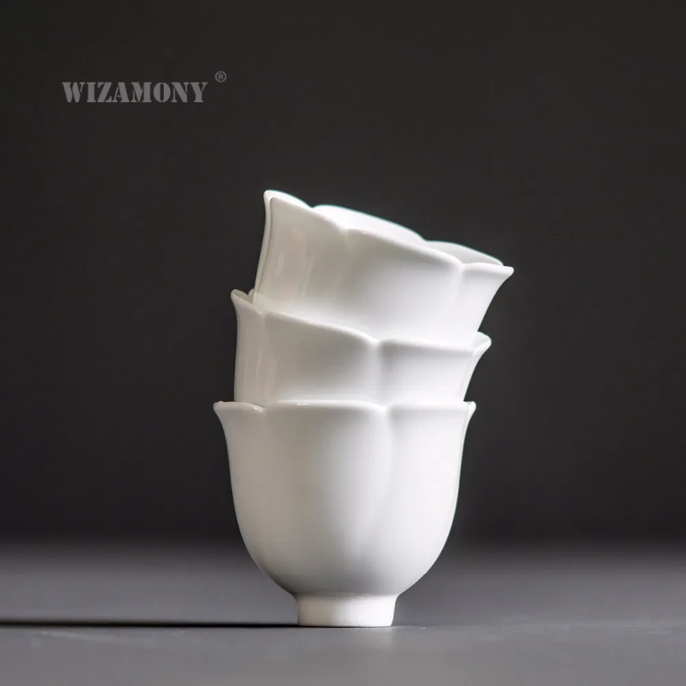 Посуда для напитков WIZAMONY чайный набор Белый Керамический Китайский Цветок