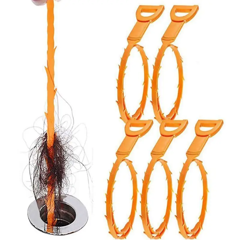 Горячая продажа проволочный очиститель для труб Заглушка чистки волос