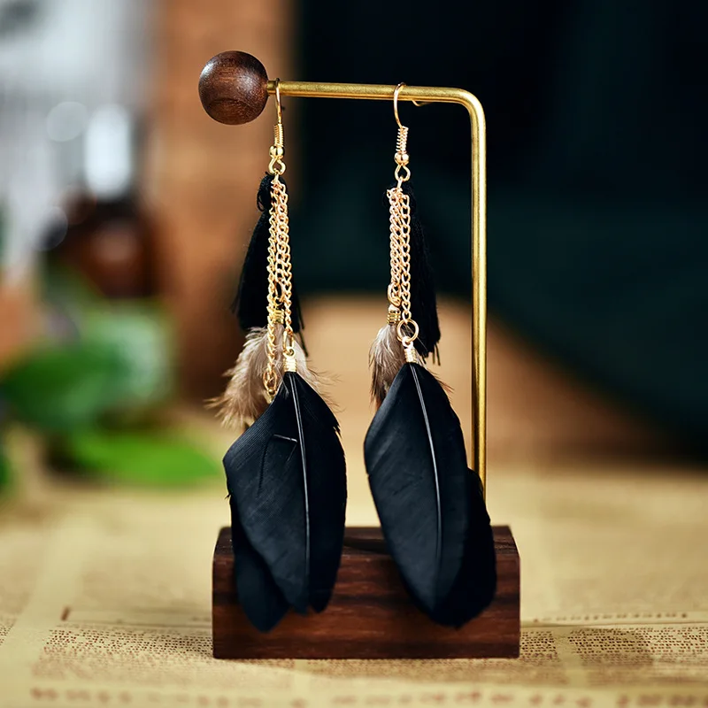 Богемные Модные Новые Креативные серьги в виде планшетов простые для женщин