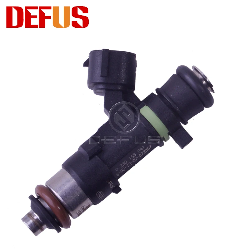 DEFUS 6X 0280158041 Bico Топливная форсунка для Peu 407 607 Cit roen C5 C6 Renault Laguna 3.0L V6 041190052 9648129380 |