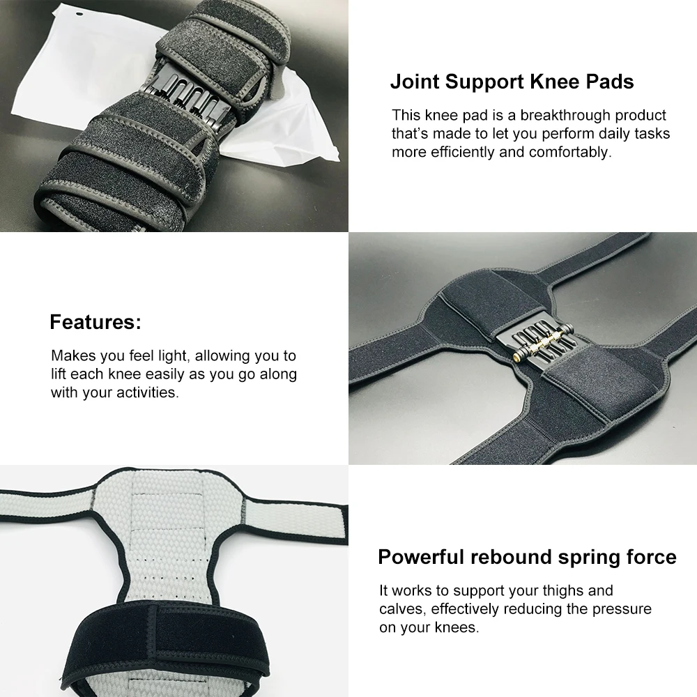 Совместная Поддержка наколенники дышащая с противоскользящим эффектом Мощный