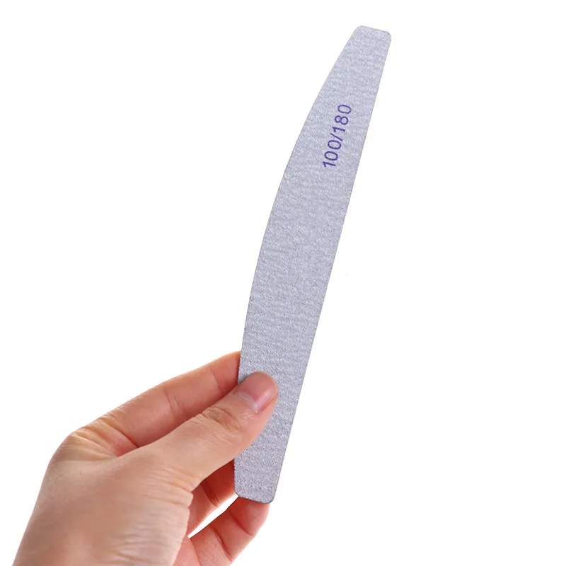 

5/10pcs Professional Nail Buffer 100/180 Wood Nail File Wooden Nail Files Nail Art File Nail Buffer Sandpaper Slim Kit Set