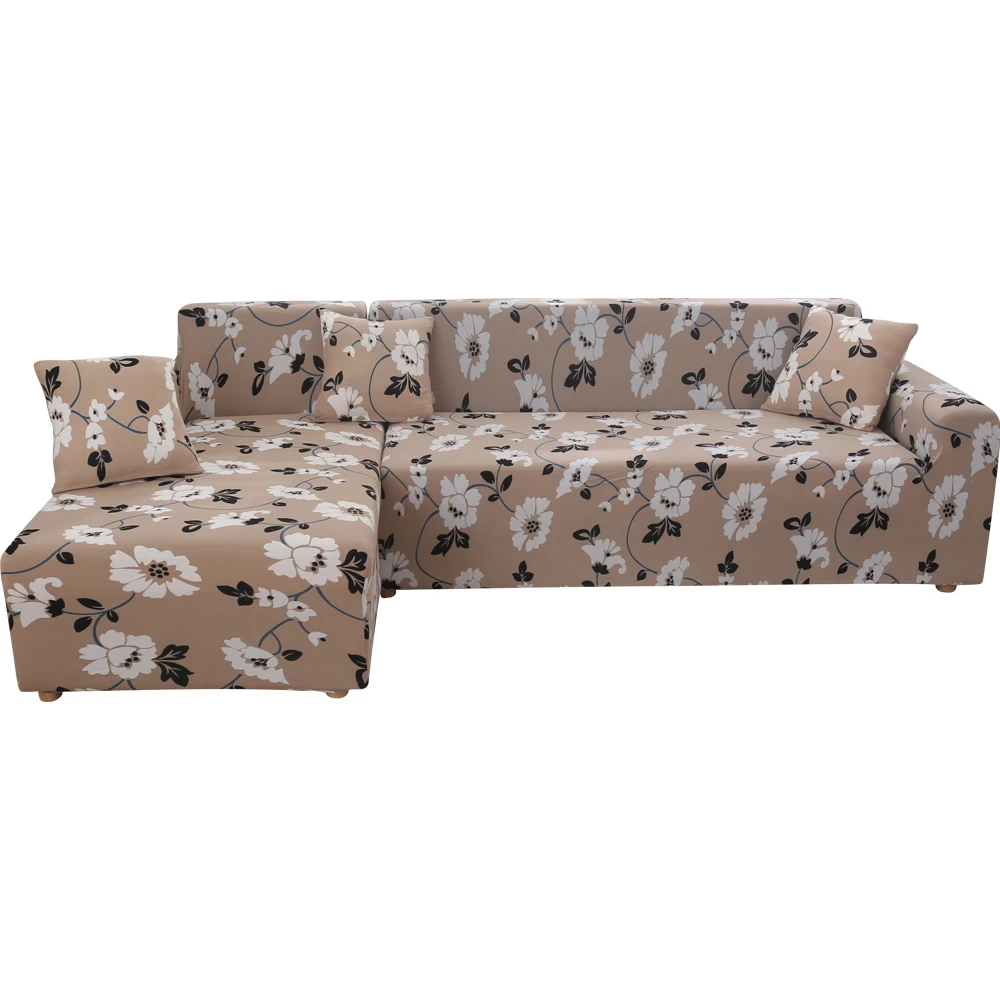 2 шт. угловая Крышка для дивана эластичная крышка секционная L форма d шезлонг