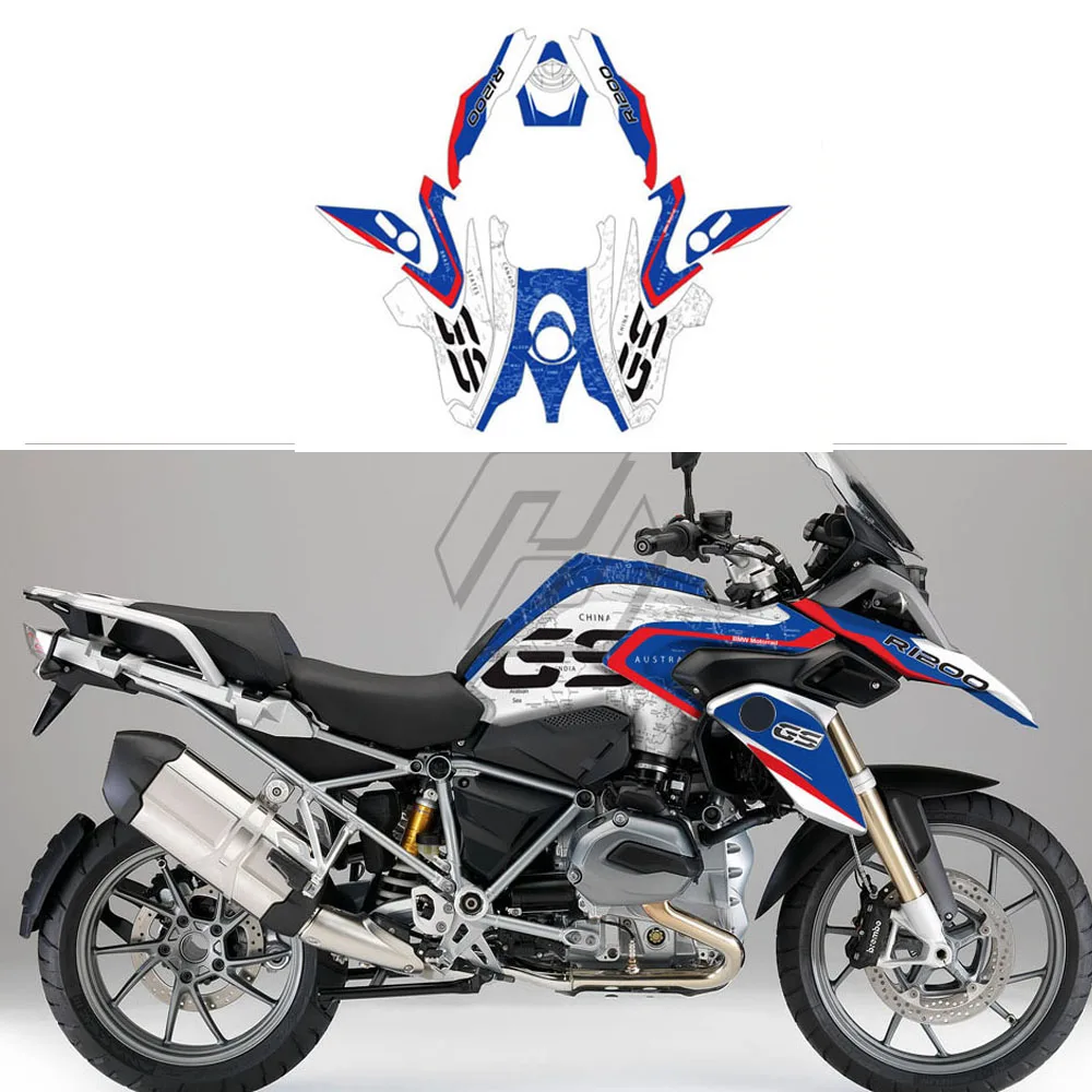 

Motorcycle Graphics Decals Kit Case for BMW R1200GS R1200 GS LC 2014-2018