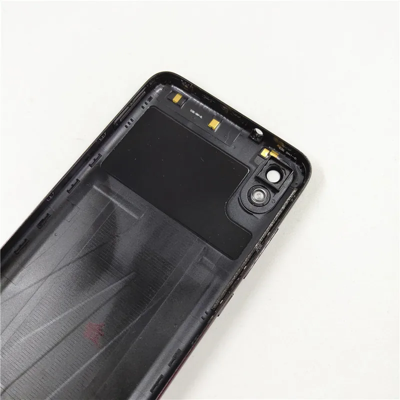

10Pcs Original For Xiaomi Redmi 7A Redmi7A Back battery Housing Back Cover With camera lens Battery Case with button Replacement