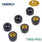 Вкладыши BGWORLD TWS-Pro из пены с эффектом памяти для беспроводных наушников-Jabra Elite 75t, Elite 65t, Active 65t, Evolve 65t