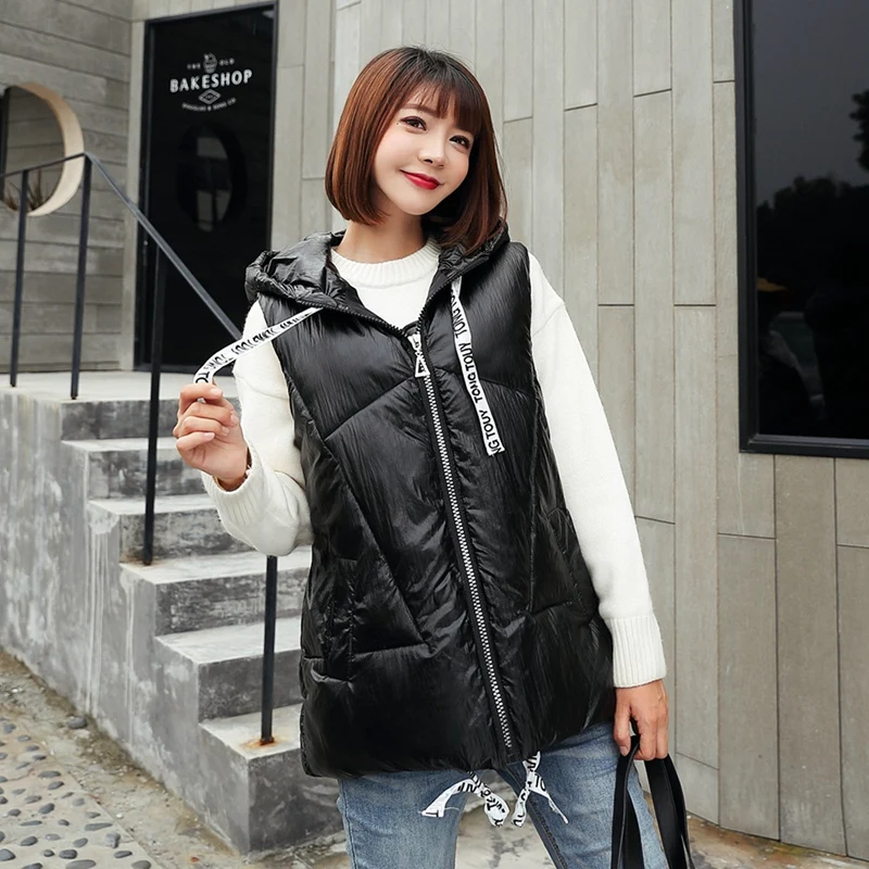 Vrex Women clothing Autumn and winter New Arrival 2019 Shiny bright Unbelievable cotton jacket Flash woman | Женская одежда