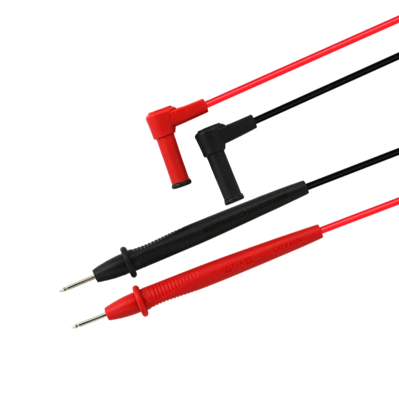 

UNI-T UT-L20 Test Probe 600V 10A Cross Plug Measure Cable Wire with Shield Sleeve Universal Multimeter Test Leads