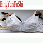 BingYanFuShi тонкая чашка C D E F полный кружевной бюстгальтер пуш-ап сексуальное женское нижнее белье Bh большой бюст 80-115 нижнее белье Топ без косточек бюстгальтер C12
