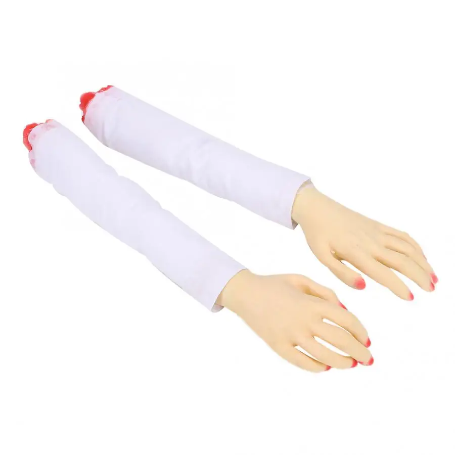 Реквизит для Хэллоуина имитация ужасного протеза сломанная рука обмана человека