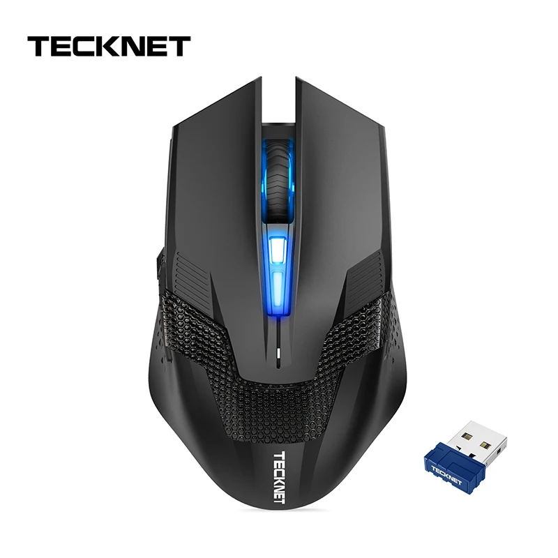 TeckNet RAPTOR, оптическая мышь, 4800 dpi, Беспроводная игровая мышь, 3200 dpi, проводная мышь, компьютерная эргономичная мышь для ПК, ноутбука, рабочего стола