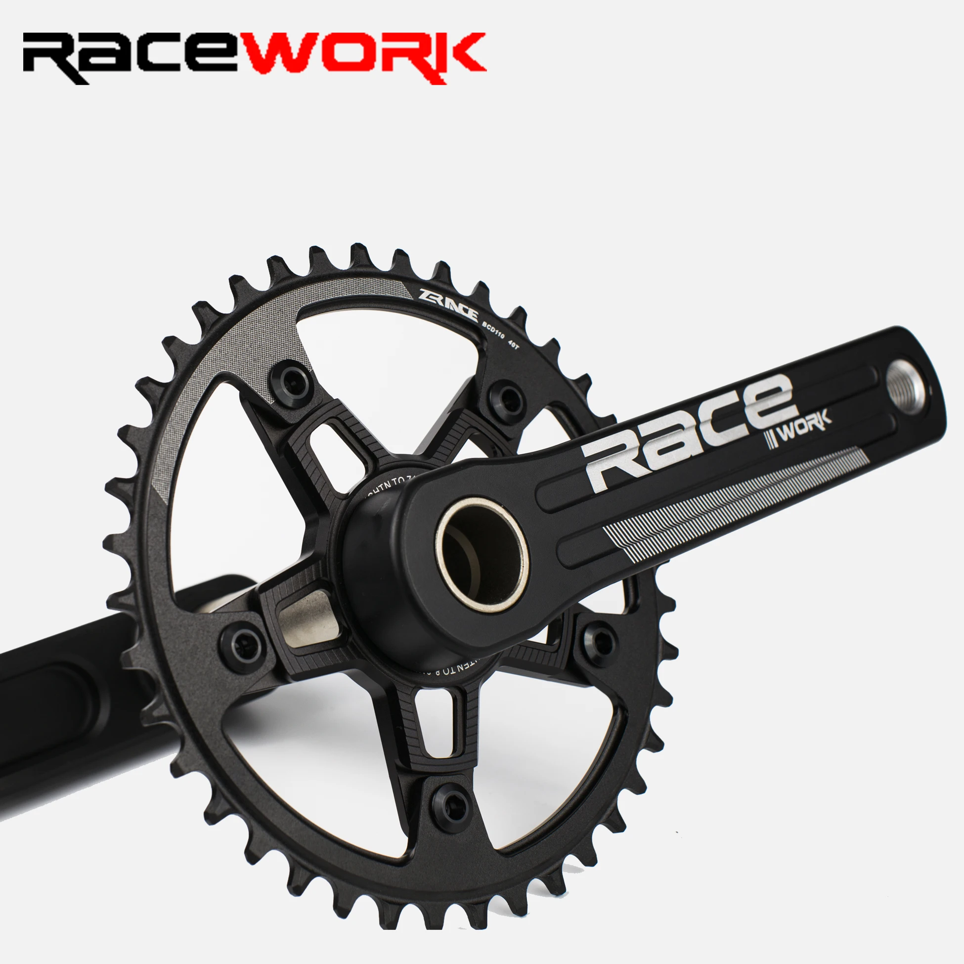Цепь велосипедная RACEWORK Кривошип для гоночного гравия Велокросс 170/172 5/175 мм GXP BB