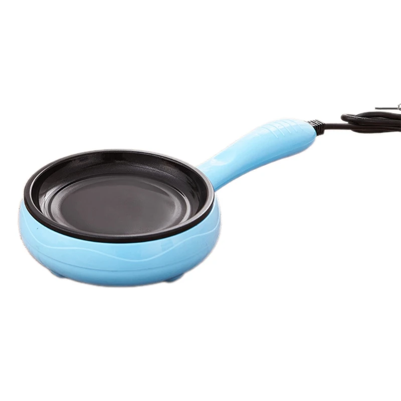 

Multifunction Mini Electric Egg Omelette Cooker Eggs Boiler Food Steamer Pancake Fried Steak Non-stick Frying Pan 110V 220V X37C