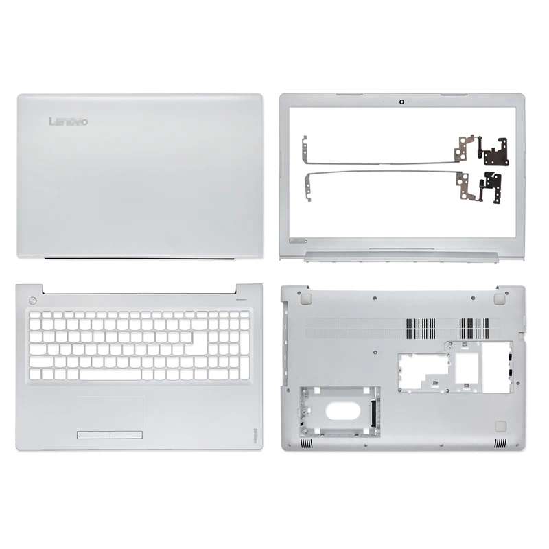 

Новый ноутбук для Lenovo Ideapad 310-15 310-15ISK 310-15ABR верхняя задняя крышка/Передняя панель/Упор для рук/Нижняя крышка/петли/белый