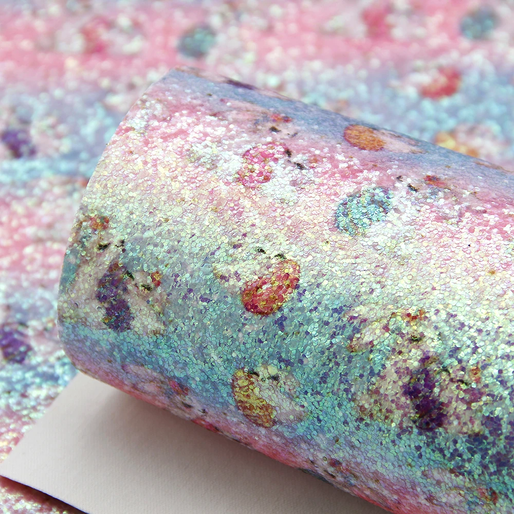 Пасхальные печатные объемные Искусственные кожаные тканевые листы 20*33 см DIY