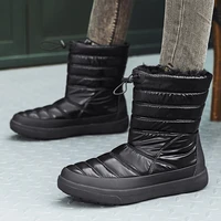 fashion boots female women shoes warmest plush snow boot big size womens winter high boots waterproof luxury platform shoes b66