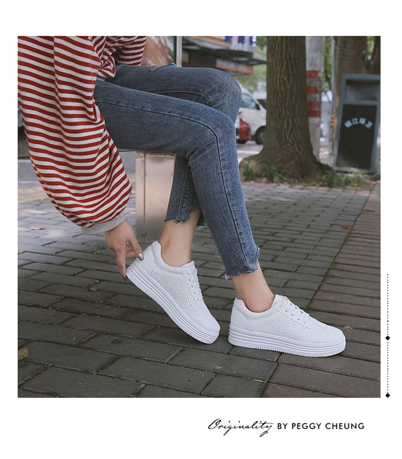 Sapato feminino; женская обувь для тенниса; Tenis Blancos; износостойкая резиновая обувь для бега; женская кожаная обувь на плоской подошве; женская спортивная обувь; 7