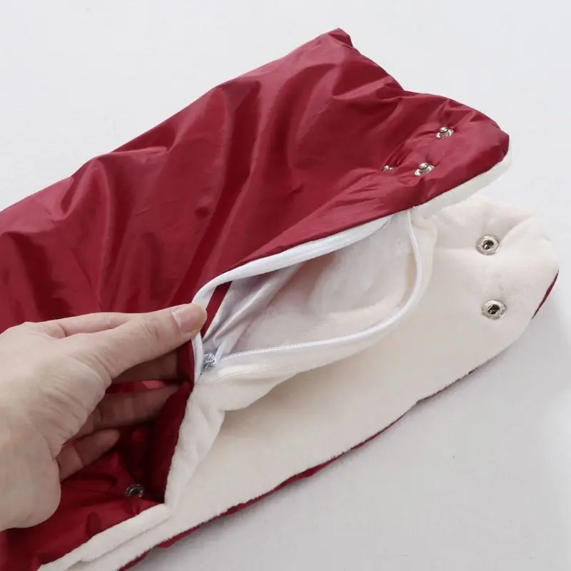 Зимние теплые перчатки для детской коляски детская коляска муфта рук