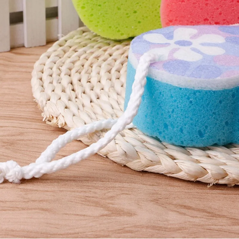 Ванна губка массаж душ мульти Отшелушивающий очистка тела скруббер Чистка