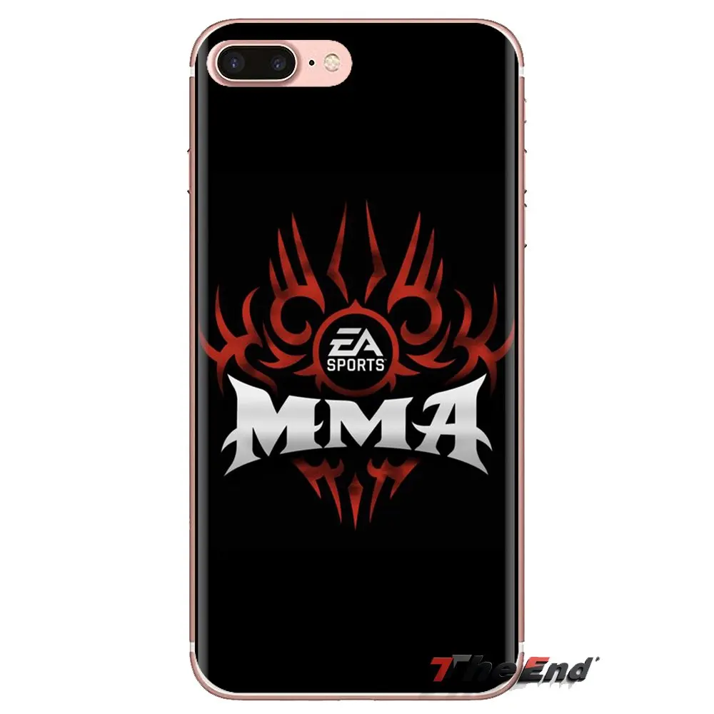 The MMA logo mixed martial For Huawei Honor 7X V10 6C V9 6A Play 9 Mate 10 Pro Y7 Y5 P8 P10 Lite Plus GR5 2017 Soft Shell Covers |