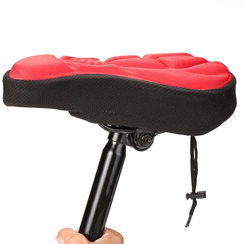 

Multicolor Bike Seat Gel Pad Cushion Cover For Bicycle Saddle Extra Soft Comfort