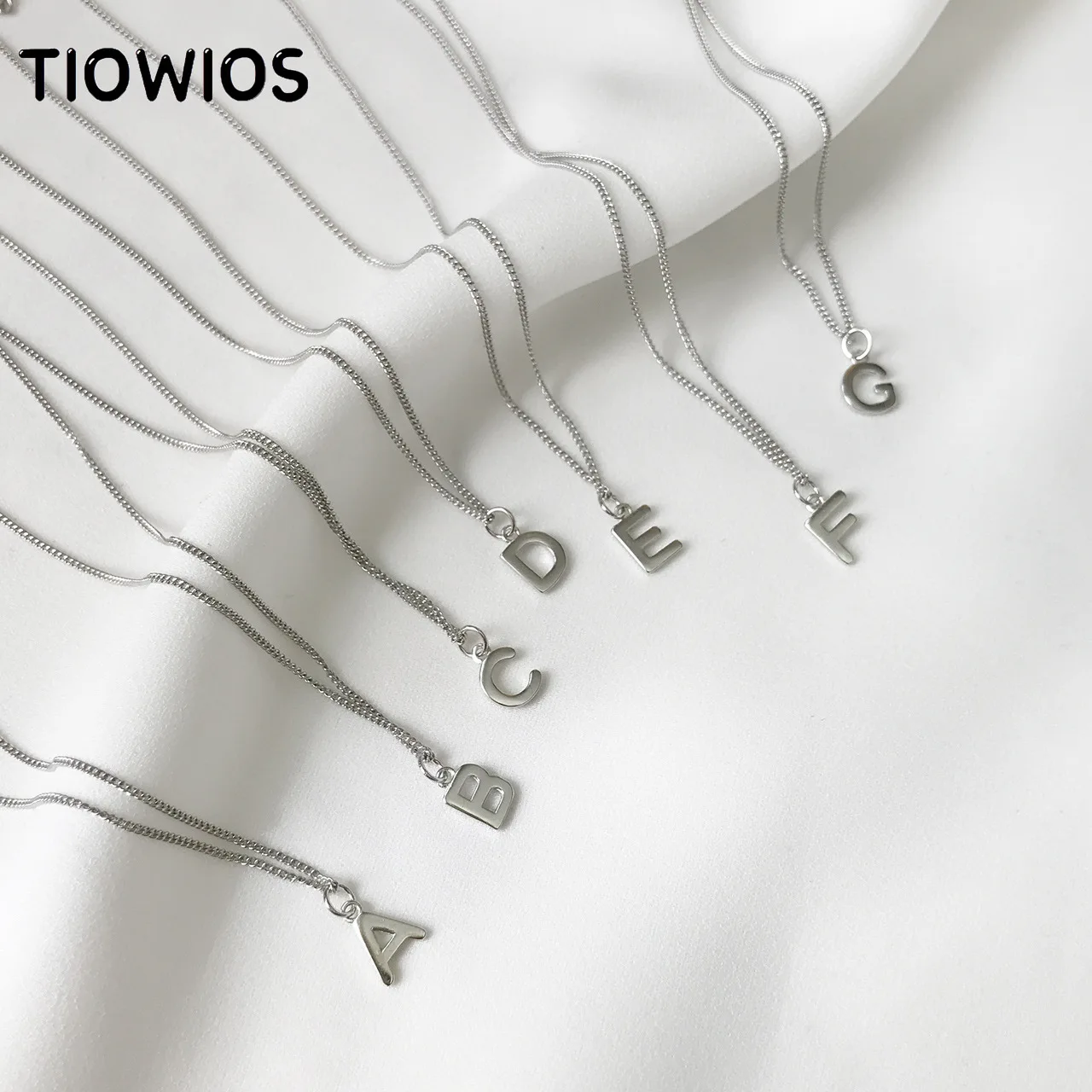 

Новинка 2021, индивидуальный дизайн, женское серебряное ожерелье