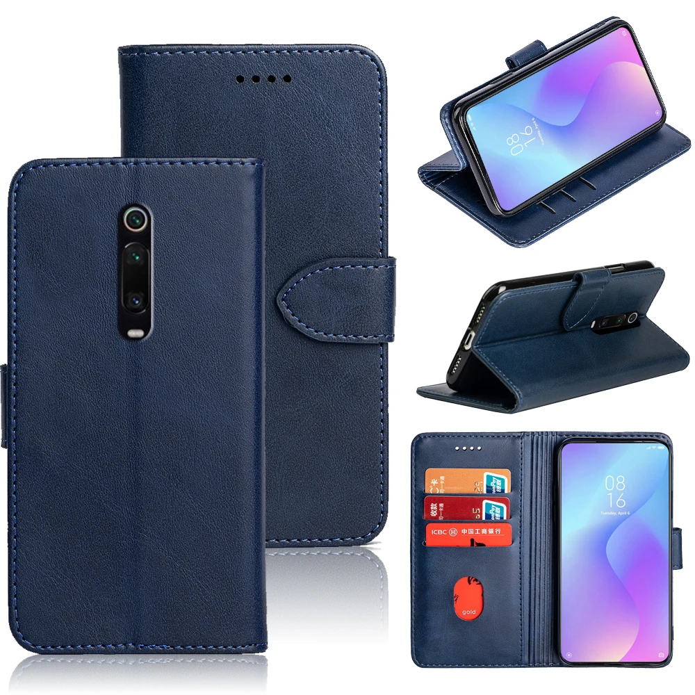 Чехол SRHE для Xiaomi Mi 9T Pro кожаный силиконовый чехол книжка с магнитом Redmi K20 Mi9T