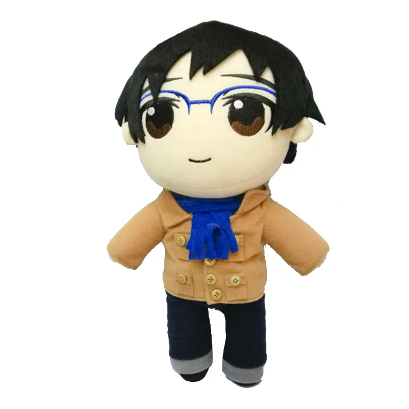 Аниме фигурка Юри на льду короткие плюшевые куклы 25 см плисетски детские