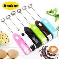 anaeat 1pc milk drink coffee whisk mixer electric egg beater frother foamer mini handle stirrer practical kitchen cooking tool