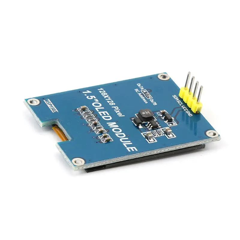 1 5 дюймов 128x128 OLED Щит Модуль дисплей экран кодер с драйвером IC SSD1327 цифровые