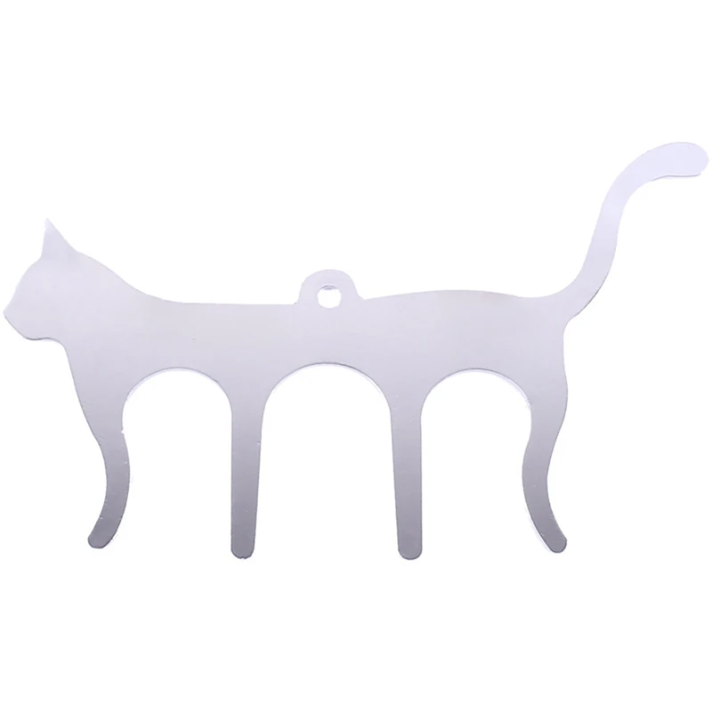 2Pc Metal Music Book Clips Sheet Page Holder For Stands Cute Cat Shaped Bookmark |