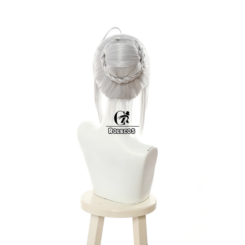 ROLECOS Fate Серый косплей волос аниме Lord El Melloi II чехол с файлами синтетические волосы