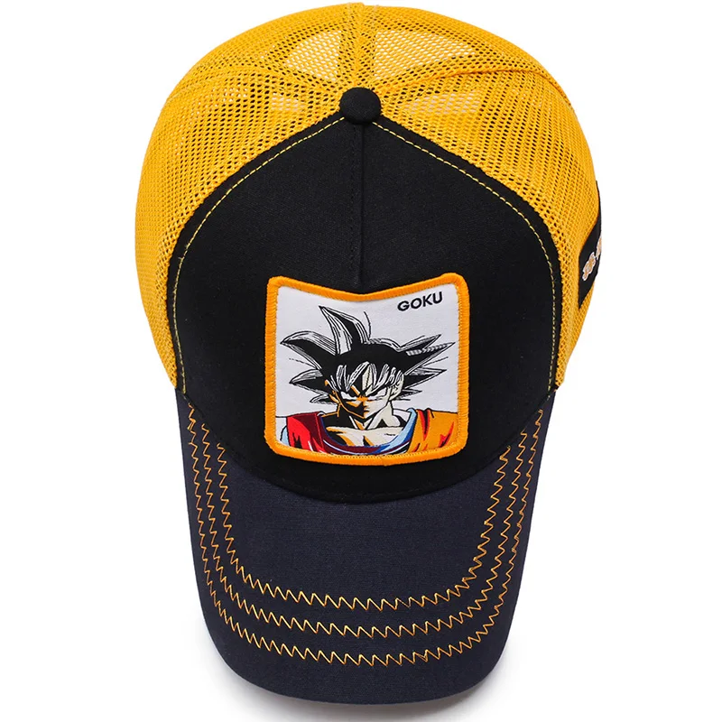 Лидер продаж новая бейсбольная кепка с вышитыми животными аниме милая вышитая