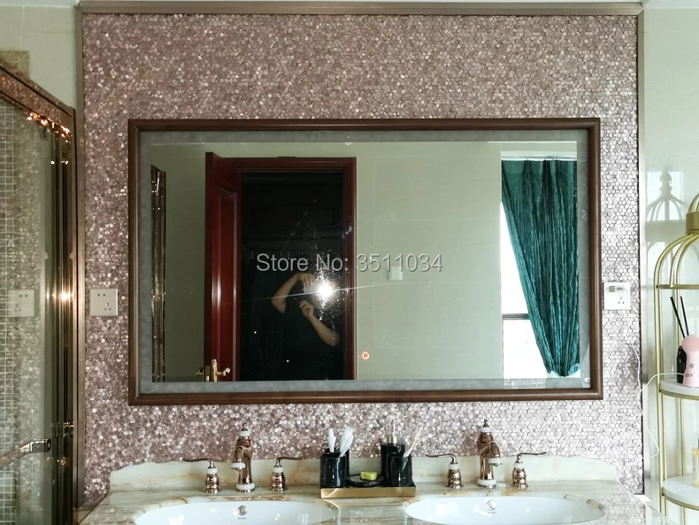 1 коробка 6 шт. Высококачественная вогнутая 3D Шестигранная металлическая мозаика