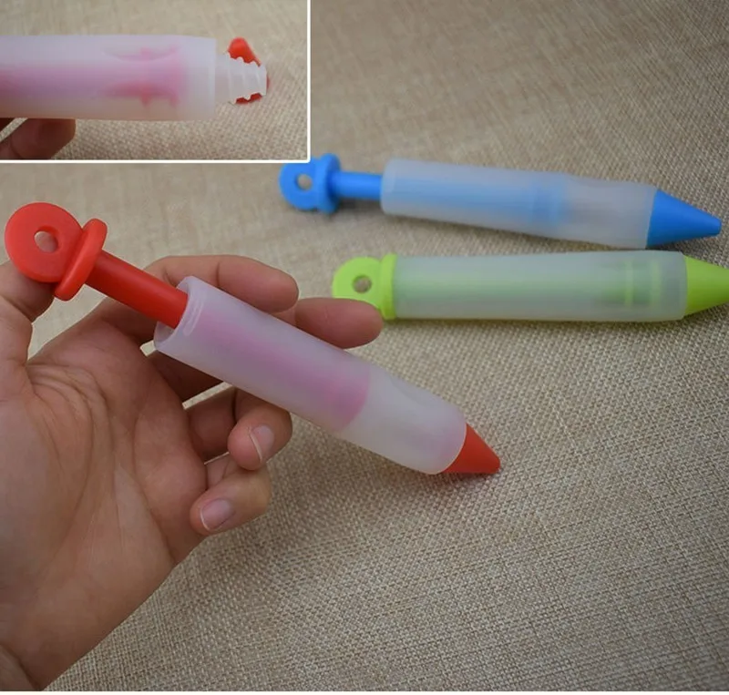 4 насадки для украшения тортов Цветочная ручка пистолет шоколадного крема джема