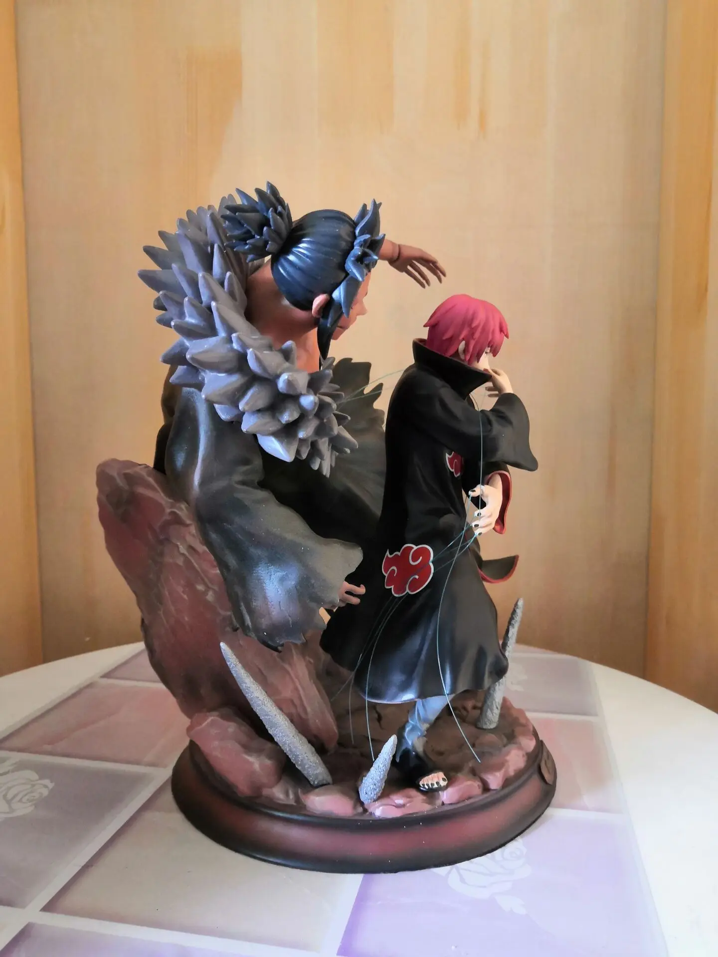 1" Статуя Наруто Akatsuki бюст Сасори полноразмерный портрет акасуна нет Сасори GK Коллекционная модель игрушки коробка 29 см Z2590