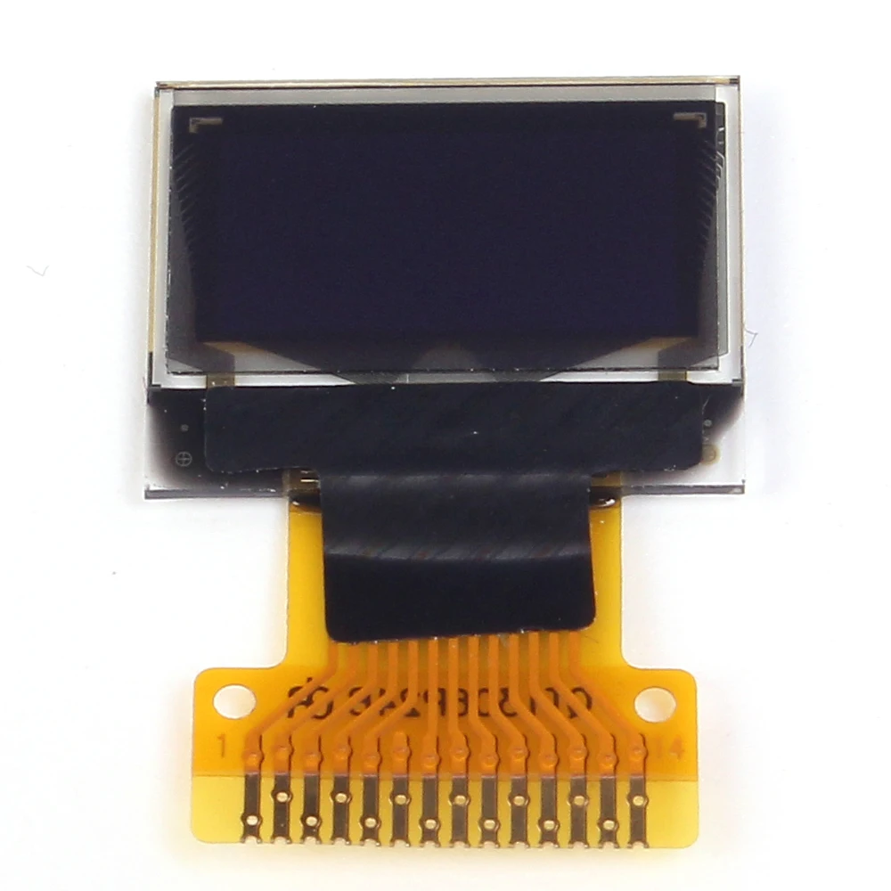 Модуль экрана OLED с белой подсветкой 0 49 дюйма разрешение 64x3 2 SSD1306 14 контактов IIC
