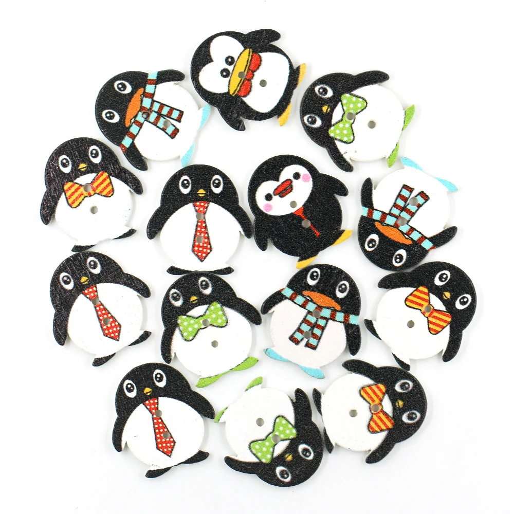 Животные кнопка 2 отверстия деревянные Кнопки декоративные кнопки для рукоделия