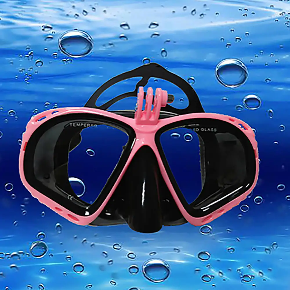 

Professional Underwater Camera Diving Mask Snorkel Swimming Goggles Freediving