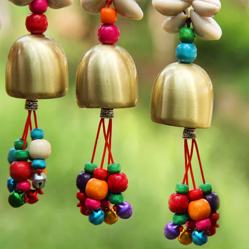 Медный ветровой Стиль сплав колокольчик сад колокольчик креативный Открытый Национальный дом поп-двор Декор стены Висячие китайские колокольчики