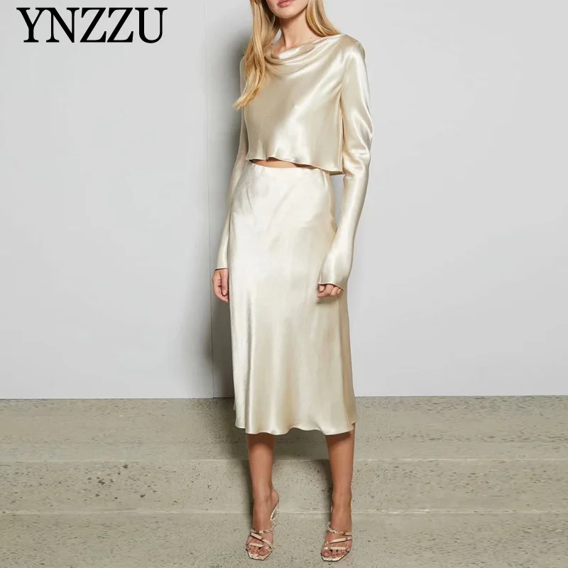 Винтажные женские пятнистые Топы с длинным рукавом весна лето элегантная юбка