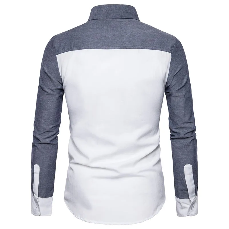 IceLion 2021 Spring New Shirts For Men Striped Long Sleeve Mens Clothes Camisas Para Hombre Slim Fit Fashion Casual Dress | Мужская