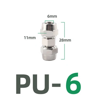 

Полиуретановые пневматические быстрозатягивающие соединительные муфты серии пневматические соединения для 4/6/8/10/12/14/16 мм шланга, пневматическая труба, быстроразъемные соединения