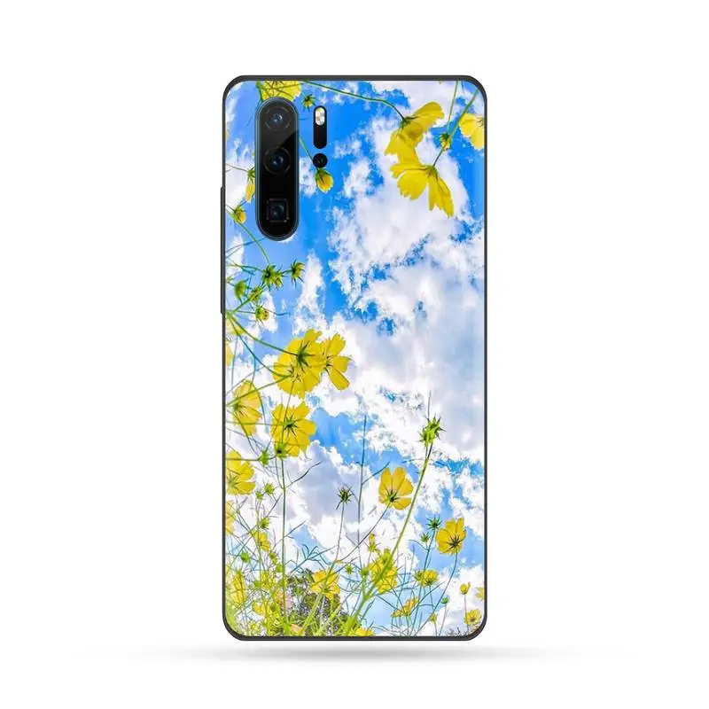

Wild chrysanthemum daisy flowers Phone Case For Huawei Mate 9 10 20 Pro lite 20x nova 3e P10 plus P20 Pro Honor10 lite