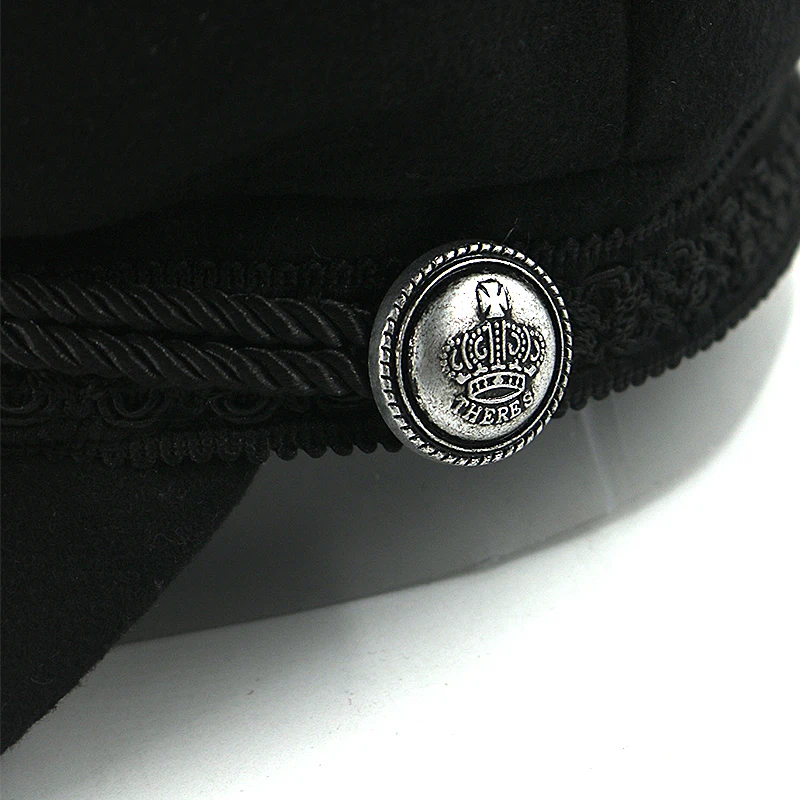

men women fashion berets for autumn winter warm wool beret hats black curved navy caps all matched